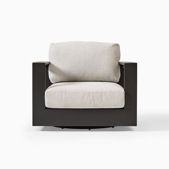 Aluminum Minhhuy Swivel Lounge Chair 03